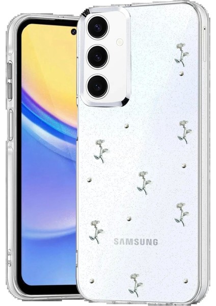 Samsung Galaxy A35 5g Fiyonk Desenli Kapak - Desen 7