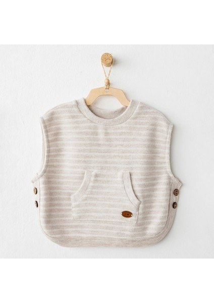 AC26214 Casual Yelek Beige