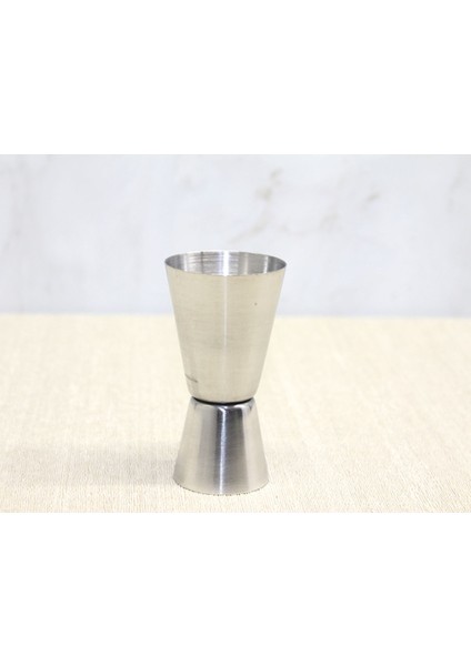 Paslanmaz Çelik Kokteyl Ölçeği 30/60 Ml, Şık ve Dayanıklı Ölçüm Aleti