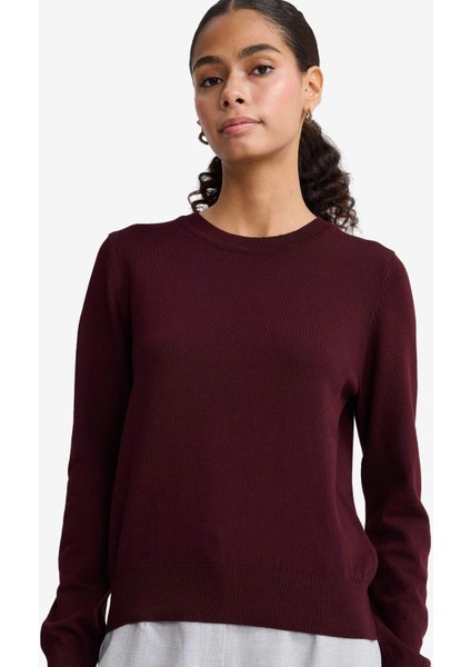 Regular Fit Bisiklet Yaka Triko Kazak E7889AX25WN