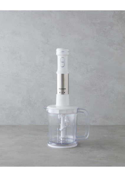 Mbs 3010 4 Bıçaklı Mini Blender Seti 1500W Beyaz-Krom fiyatları
