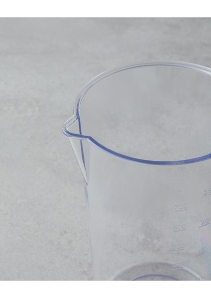 Mbs 3010 4 Bıçaklı Mini Blender Seti 1500W Beyaz-Krom