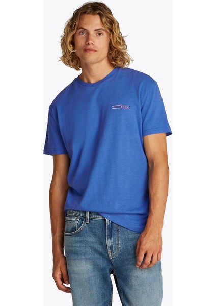 Th DM0DM21303 Tjm Reg Graphıc Slub Tee Ext Erkek Tshırt fiyatları