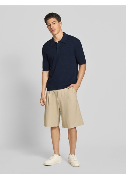 Ck LV04RC306G Ss Smooth Cotton Waffle Polo 14G Erkek Sweaters fiyatları