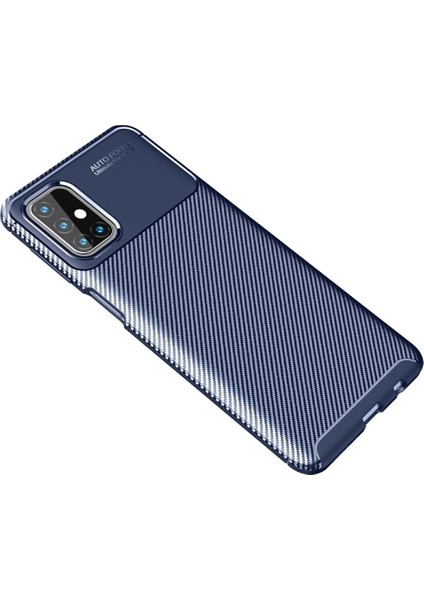 Samsung Galaxy M31S Kılıf Auto Focus Karbon Kapak - Lacivert fiyatları