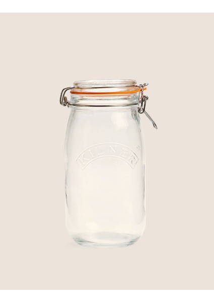 Çok Renkli Vakumlu Cam Kavanoz 1.5 Litre, Şık ve Pratik Saklama Çözümü