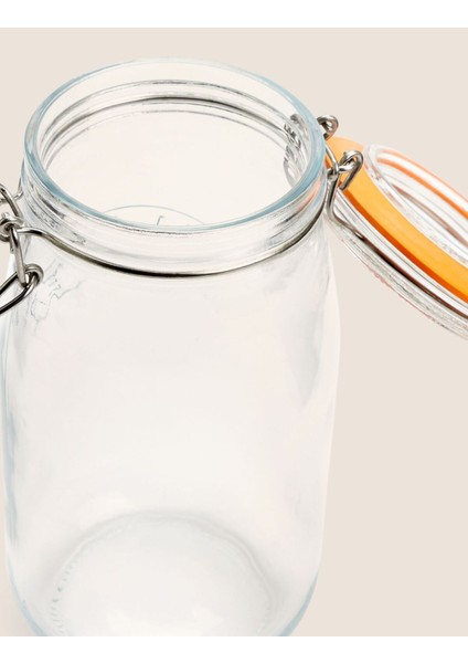 Çok Renkli Vakumlu Cam Kavanoz 1.5 Litre, Şık ve Pratik Saklama Çözümü modelleri