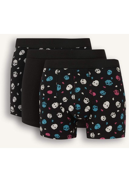 Regular Fit 3'lü Boxer E8707AX25AU