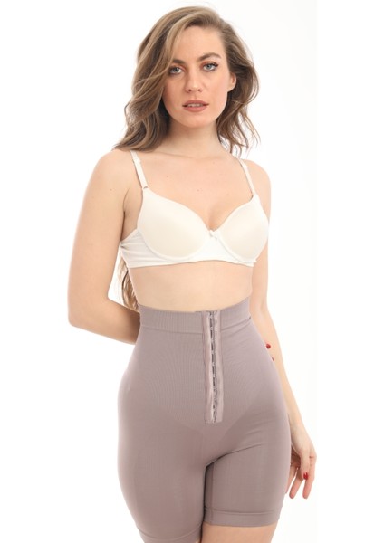 Agraflı Kopçalı Şort Korse – Anında Incelik Sağlayan Vücut Şekillendirici fiyatları