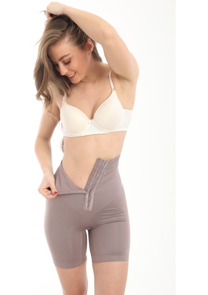 Agraflı Kopçalı Şort Korse – Anında Incelik Sağlayan Vücut Şekillendirici modelleri