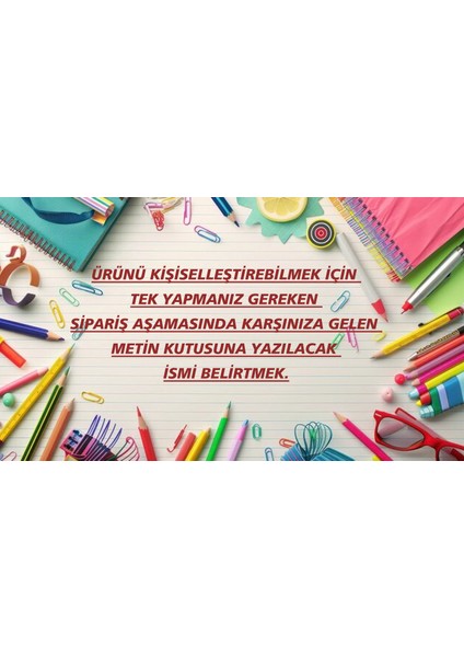 Okul Etiketi Kalem Defter Etiketi Atatürk Temalı Özel Isimli Etiket 4 Figür - 285 Adet fiyatları