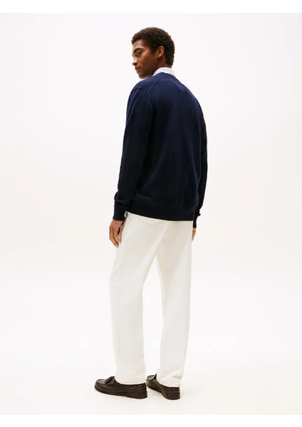 Th MW0MW33111 Essentıal Cotton Cardıgan Erkek Sweaters indirimleri