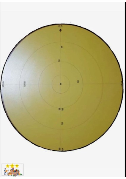 Renkli Ahşap Ok Yay Takımı Için 3 mm Mdf Hedef Tahtası, Eğlenceli ve Dayanıklı