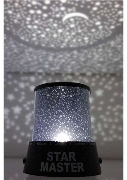 Renkli Uzay Temalı Projeksiyonlu Bebek Odası Gece Lambası fiyatları