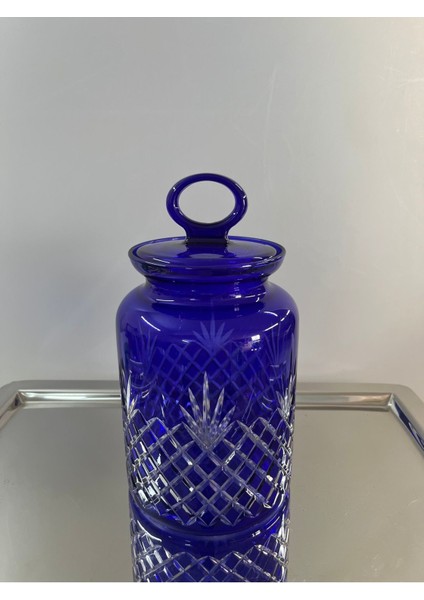 Renkli Büyük Boy Kavanoz, Dekorlu, 1.515 Cc, Mutfak Şıklığı Için Ideal.