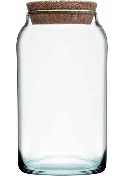 Yeşil Mantar Kapaklı Kavanoz Seti 3'lü, 575-860-1130 Cc, Şık ve Kullanışlı Mutfak Gereci