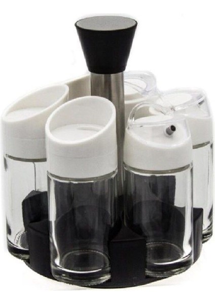 Şık 6'lı Beyaz Sofra Seti, Zarif ve Modern Tasarım