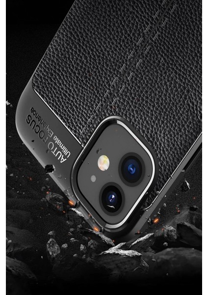 iPhone 12 Mini Kılıf Auto Focus Kapak - Lacivert modelleri