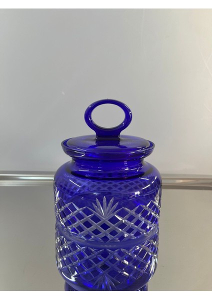 Renkli 635 cc Küçük Boy Dekorlu Cam Kavanoz fiyatları