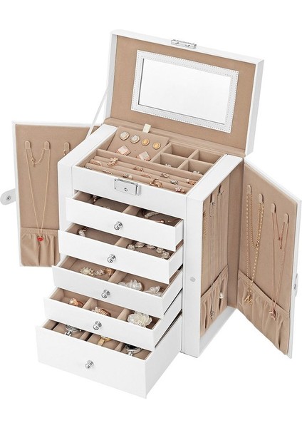 Çok Renkli Takı Ve Saat Kutusu, Güzel Ve Şık Saklama Çözümü fiyatları