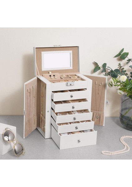 Çok Renkli Takı Ve Saat Kutusu, Güzel Ve Şık Saklama Çözümü modelleri