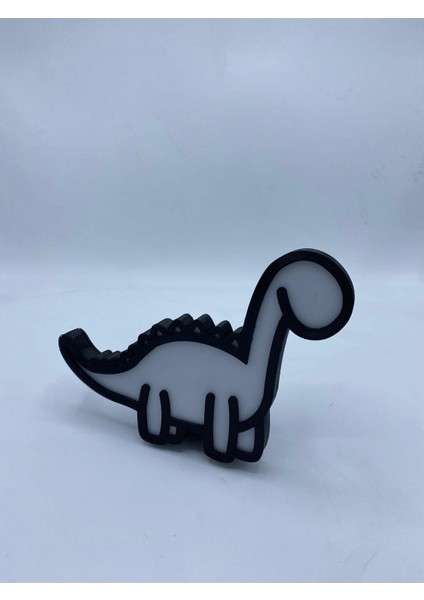 Sevimli Dino Işığı Çocuk Odası Aydınlatması, Siyah Renkli fiyatları