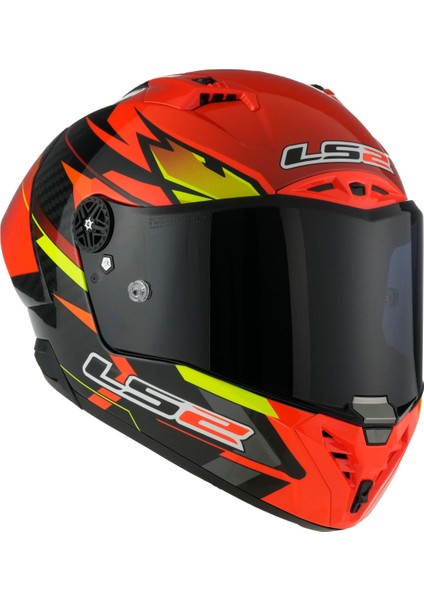 Thunder Karbon Gp Aero Fıre Kırmızı-Siyah Full Face Motosiklet Kaskı modelleri