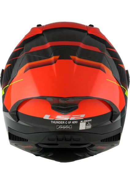 Thunder Karbon Gp Aero Fıre Kırmızı-Siyah Full Face Motosiklet Kaskı fırsatları