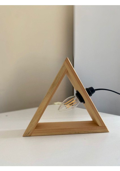 Kahverengi Ahşap Masa Lambası, Duvara Veya Masaüstüne Uyumlu, Modern Tasarım fiyatları