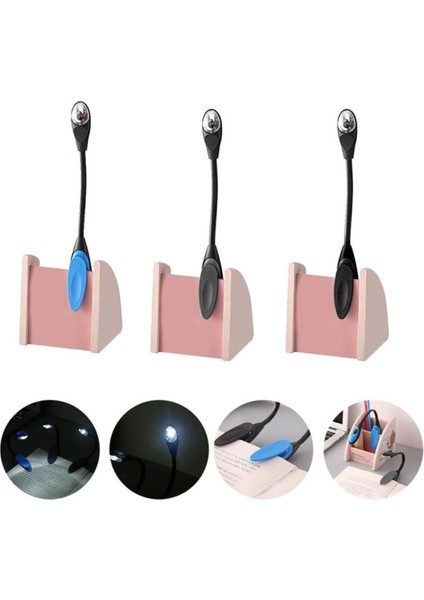 Yeşil Kıskaçlı Pilli Okuma Lambası, Rahat ve Pratik Aydınlatma modelleri