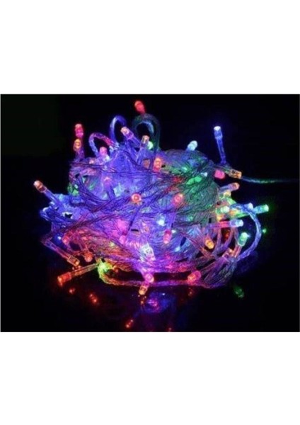 Renkli Dekoratif LED Işık 10 Metre, 100 LED ile Şık Atmosfer Yaratın modelleri
