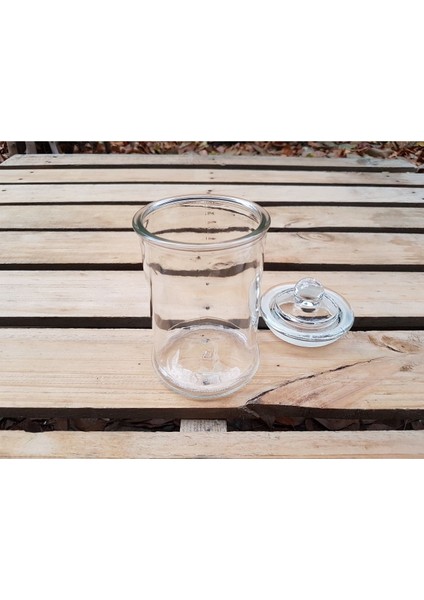 Şık Siyah Küçük Cam Kavanoz, Dekoratif ve Kullanışlı Tasarım fiyatları