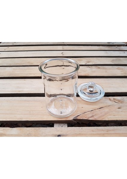 Şık Siyah Küçük Cam Kavanoz, Dekoratif ve Kullanışlı Tasarım modelleri