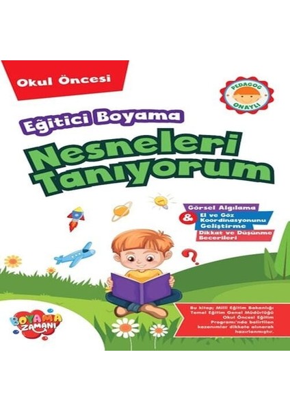 Eğitici Boyama - Nesneleri Tanıyorum