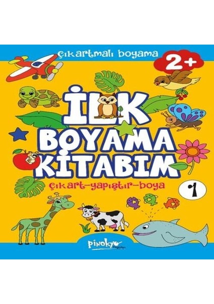 Çıkartmalı Ilk Boyama Kitabım 2+ Yaş-1