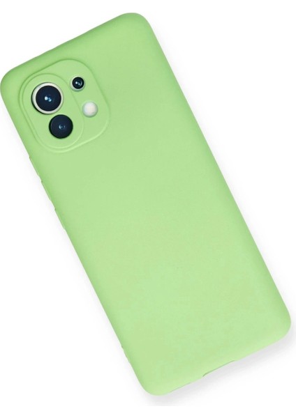Xiaomi Mi 11 Kılıf First Silikon - Yeşil modelleri