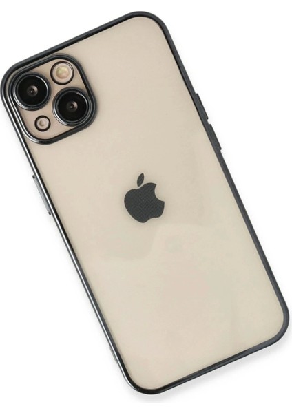 iPhone 13 Kılıf Lensli Silikon - Siyah modelleri