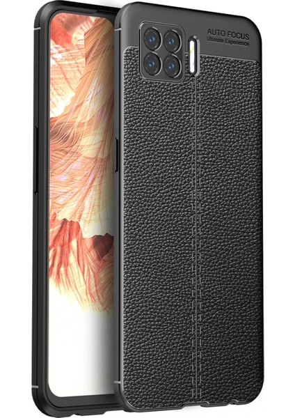 Oppo A73 Kılıf Auto Focus Kapak - Siyah