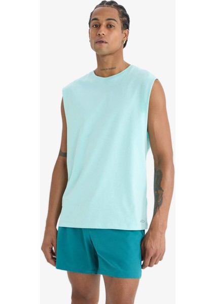 Fit Boxy Fit Bisiklet Yaka Sporcu Atlet A1821AX25HS modelleri