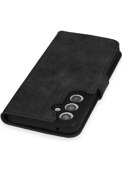 Samsung Galaxy A34 5g Kılıf Trend S Plus Kapaklı Kılıf - Siyah modelleri