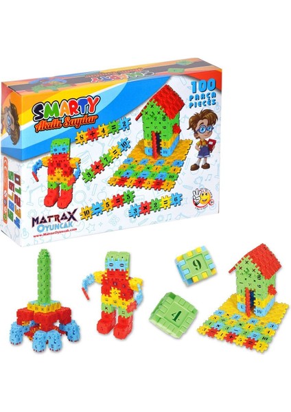 Matrax 100 Parça Smarty Akıllı Sayılar fiyatları