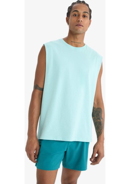 Boxy Fit Bisiklet Yaka Sporcu Atlet A1821AX25HS fırsatları