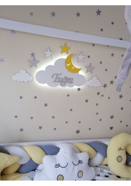 Renkli Çocuk Odası Dekoratif Gece Lambası, Tatlı ve Şık Aydınlatma Seçeneği