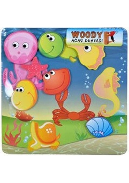 Tahta Puzzle 3D Kafalar Çirt Çirt Tob Woo 30058 modelleri