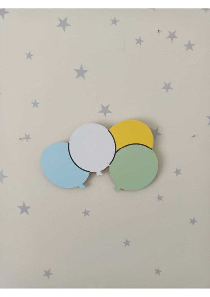 Mavi Çocuk Odası Dekoratif Gece Lambası, Sıcak ve Yumuşak Işıklandırma