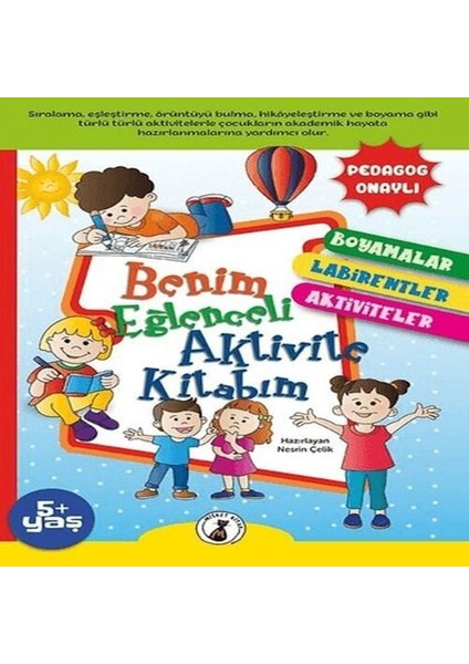 Benim Eğlenceli Aktivite Kitabım