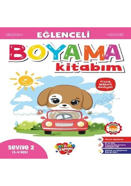 Eğlenceli Boyama – Seviye 2 (3-4 Yaş)
