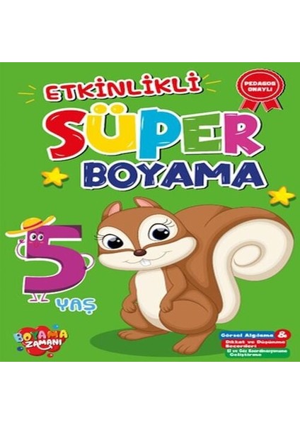 Etkinlikli Süper Boyama 5 Yaş