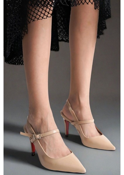 Stil Modern Kadın Günlük Kısa Topuklu Ayakkabı Özel Tasarım Gündüz Gece Abiye Ayakkabı