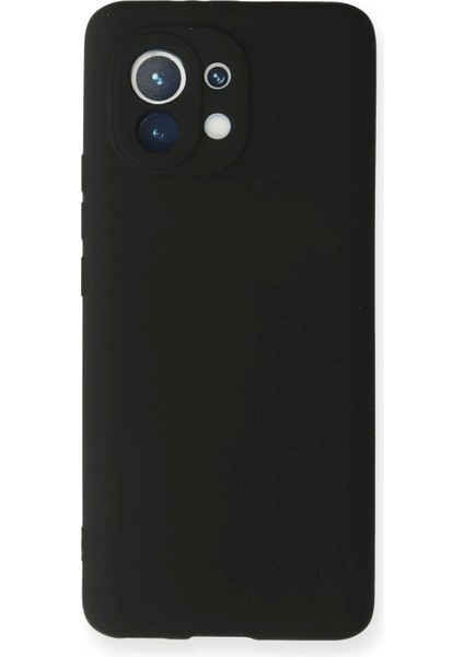 Xiaomi Mi 11 Kılıf First Silikon - Siyah